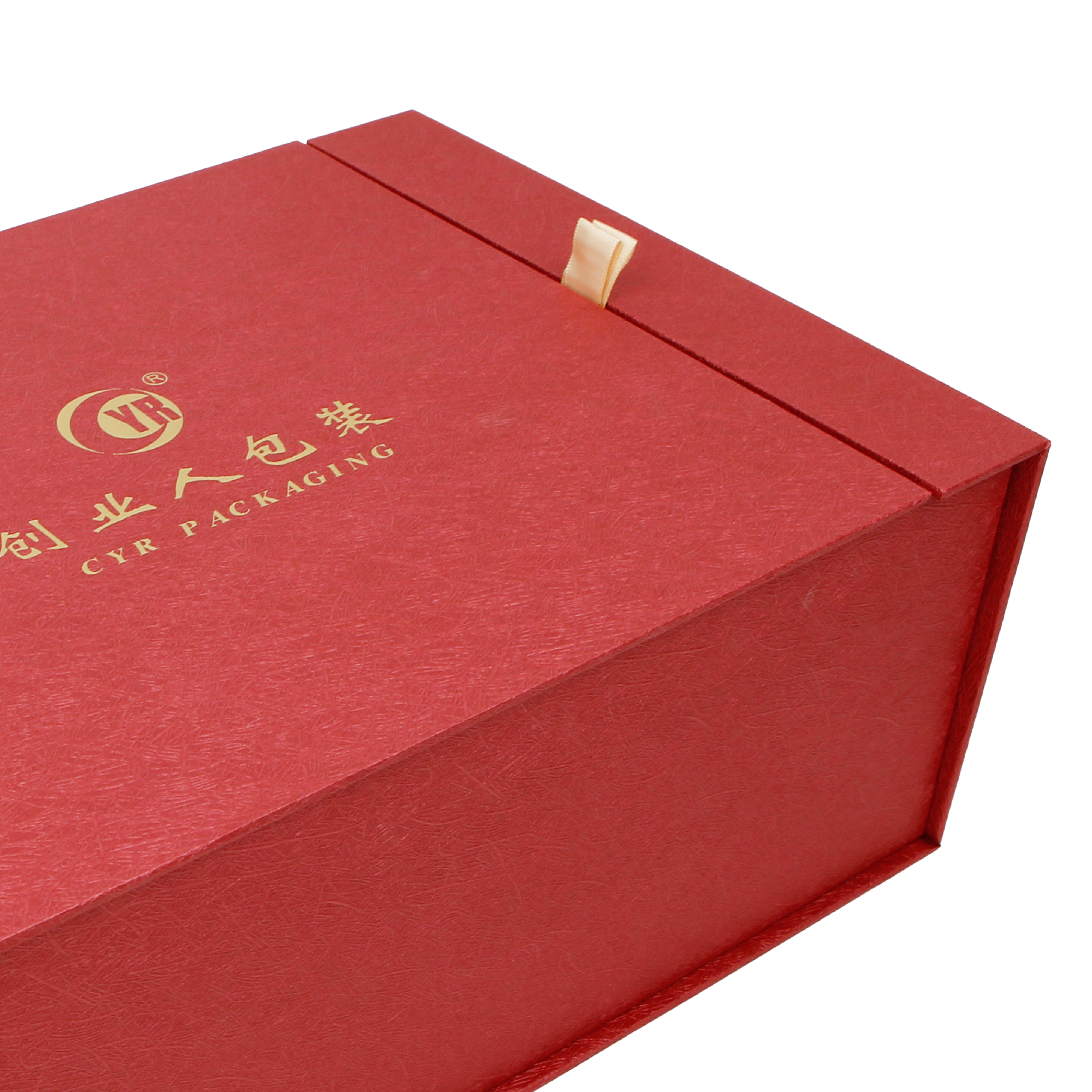 Red Luxury Drawer Paper Box