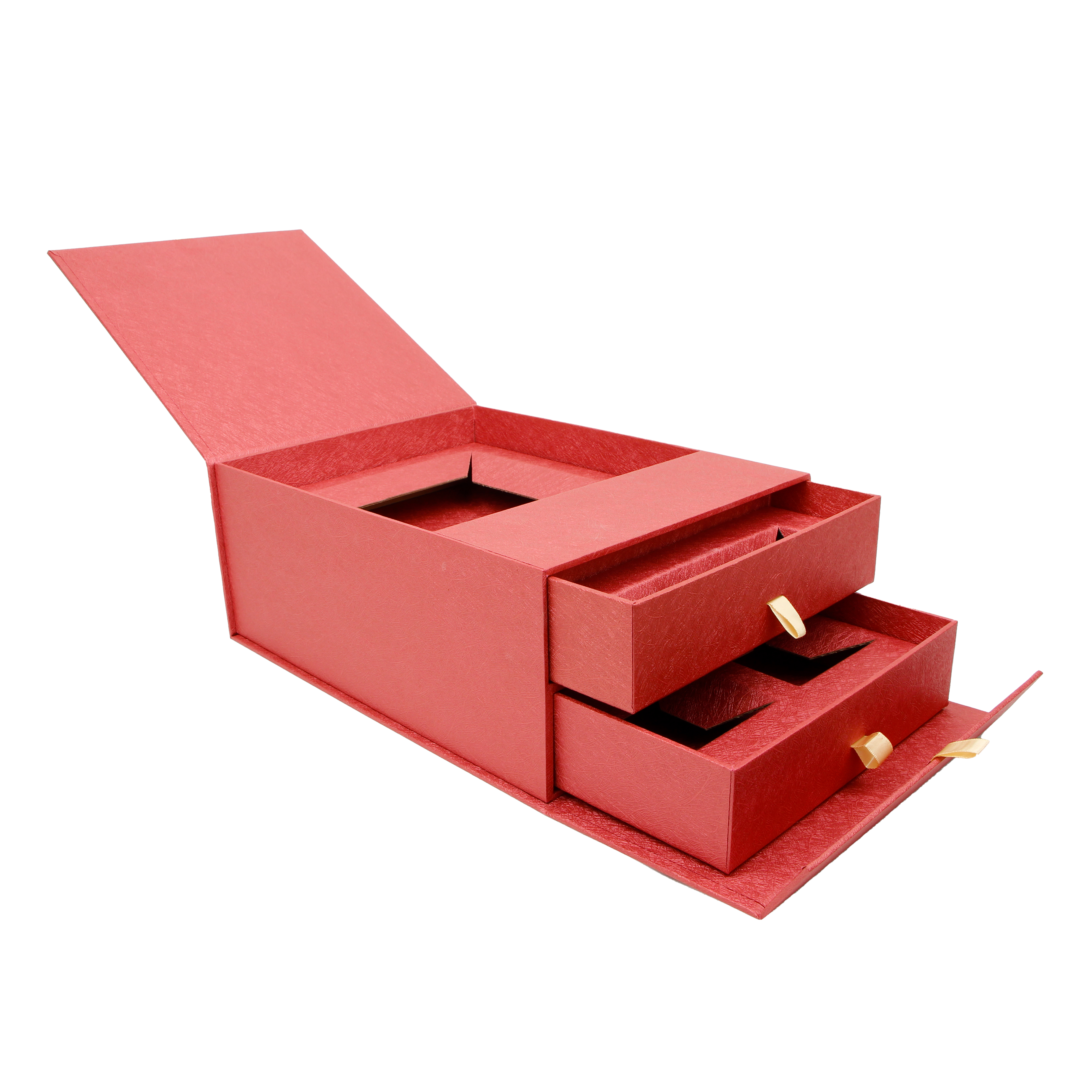 Red Luxury Drawer Paper Box