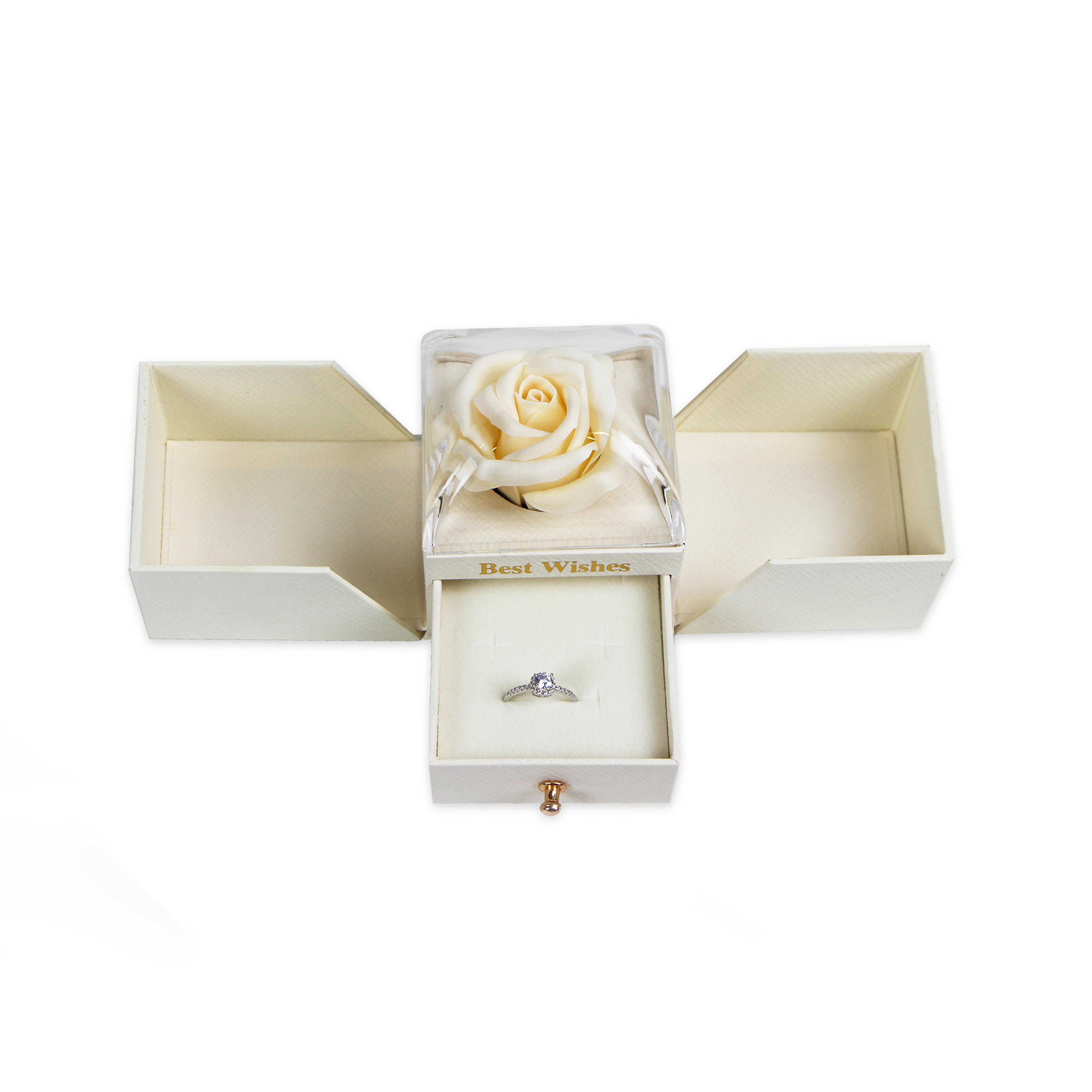 Luxury Diamond Ring Box