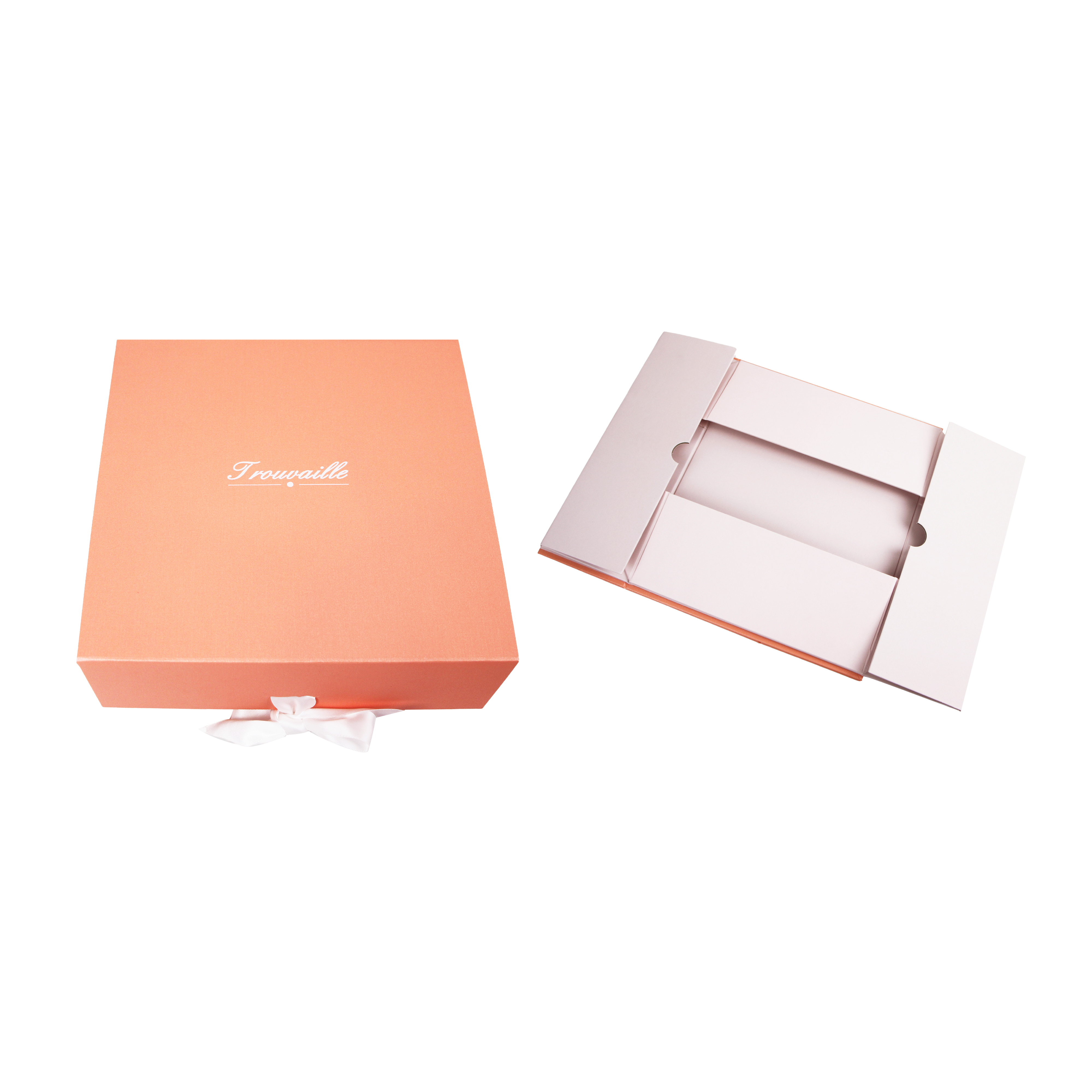 Foldable Luxury Pink Gift Paper Box