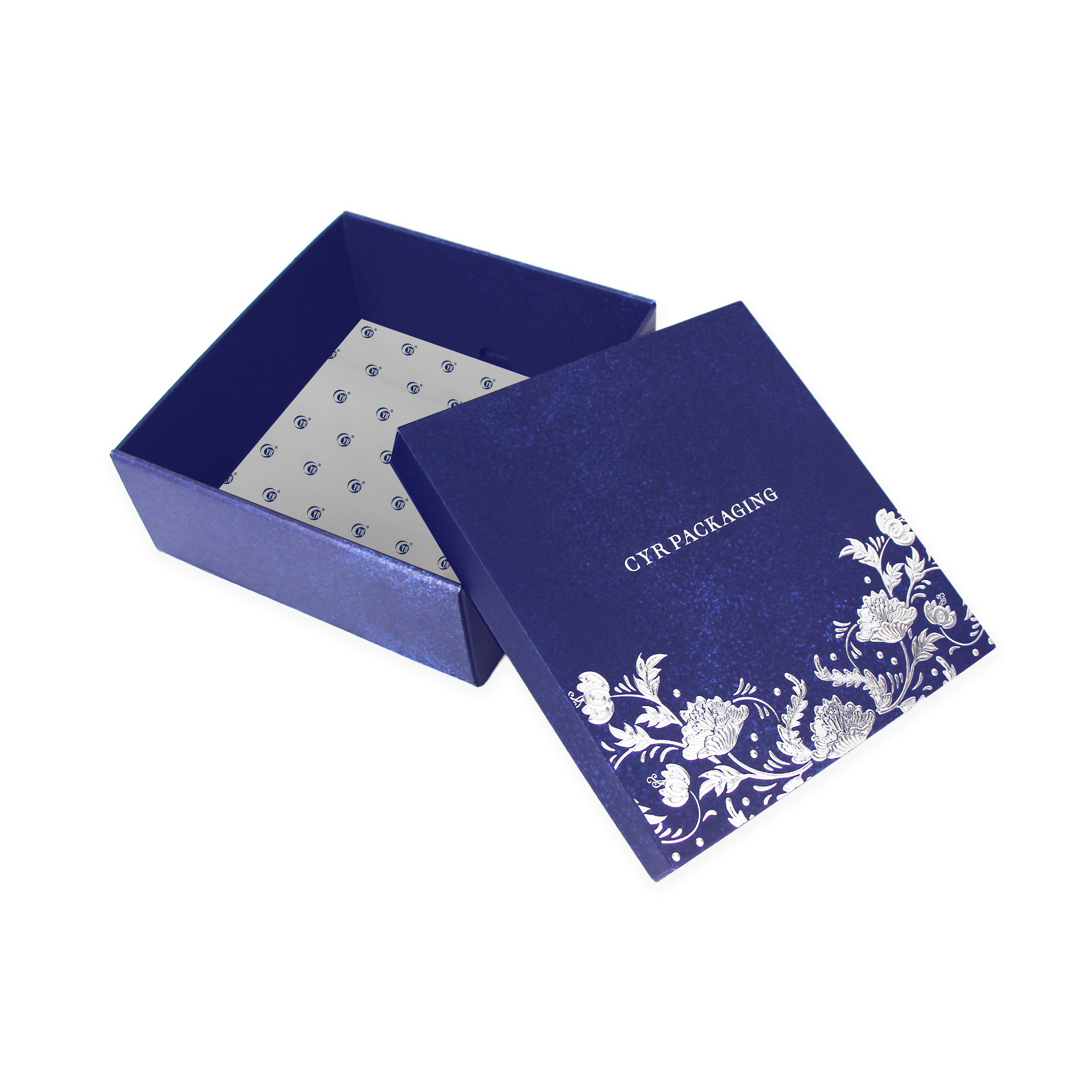 Foldable Luxury Blue Box For Gift