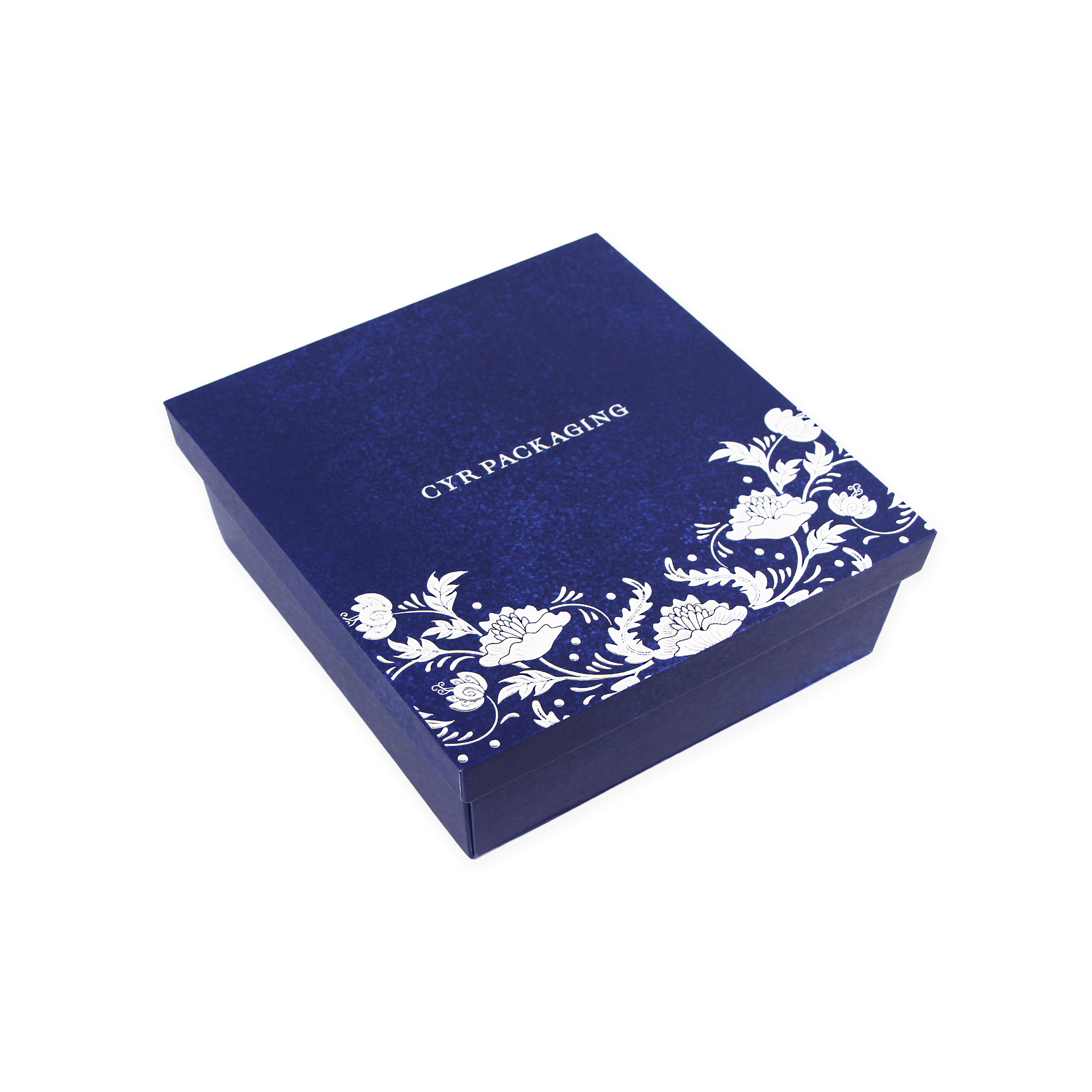 Foldable Luxury Blue Box For Gift