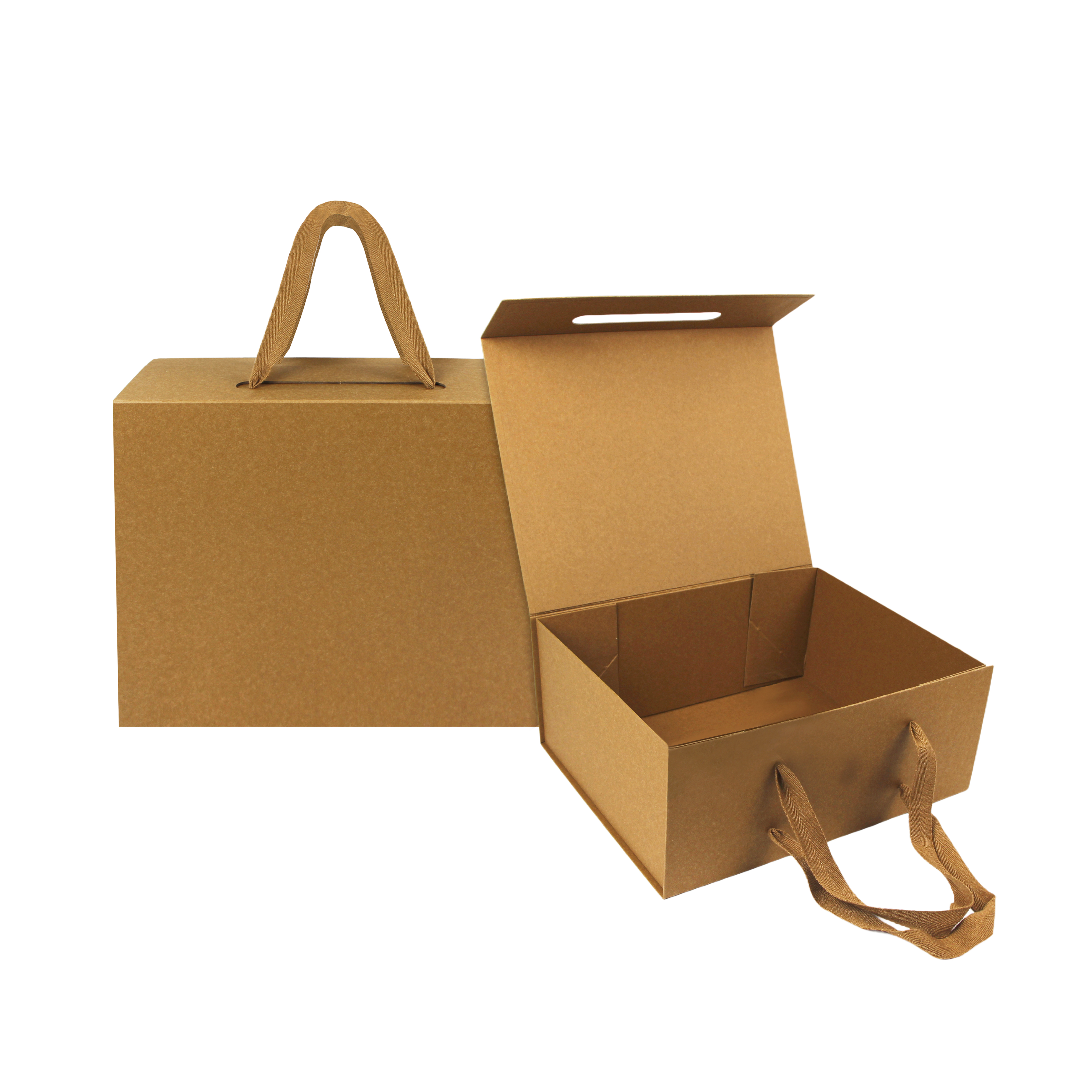 paper box with handle