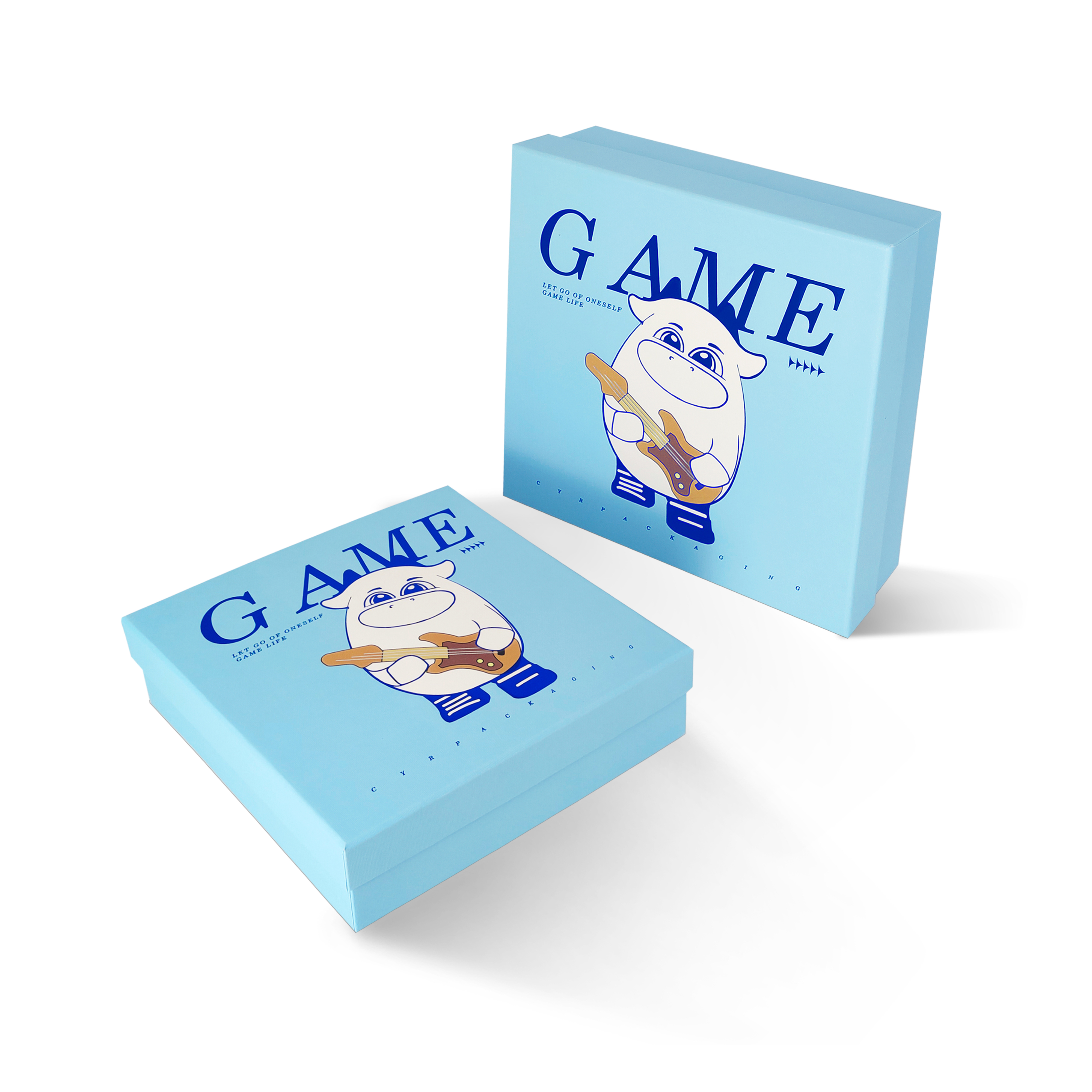 Personalised Paper Box With Lid For Gift