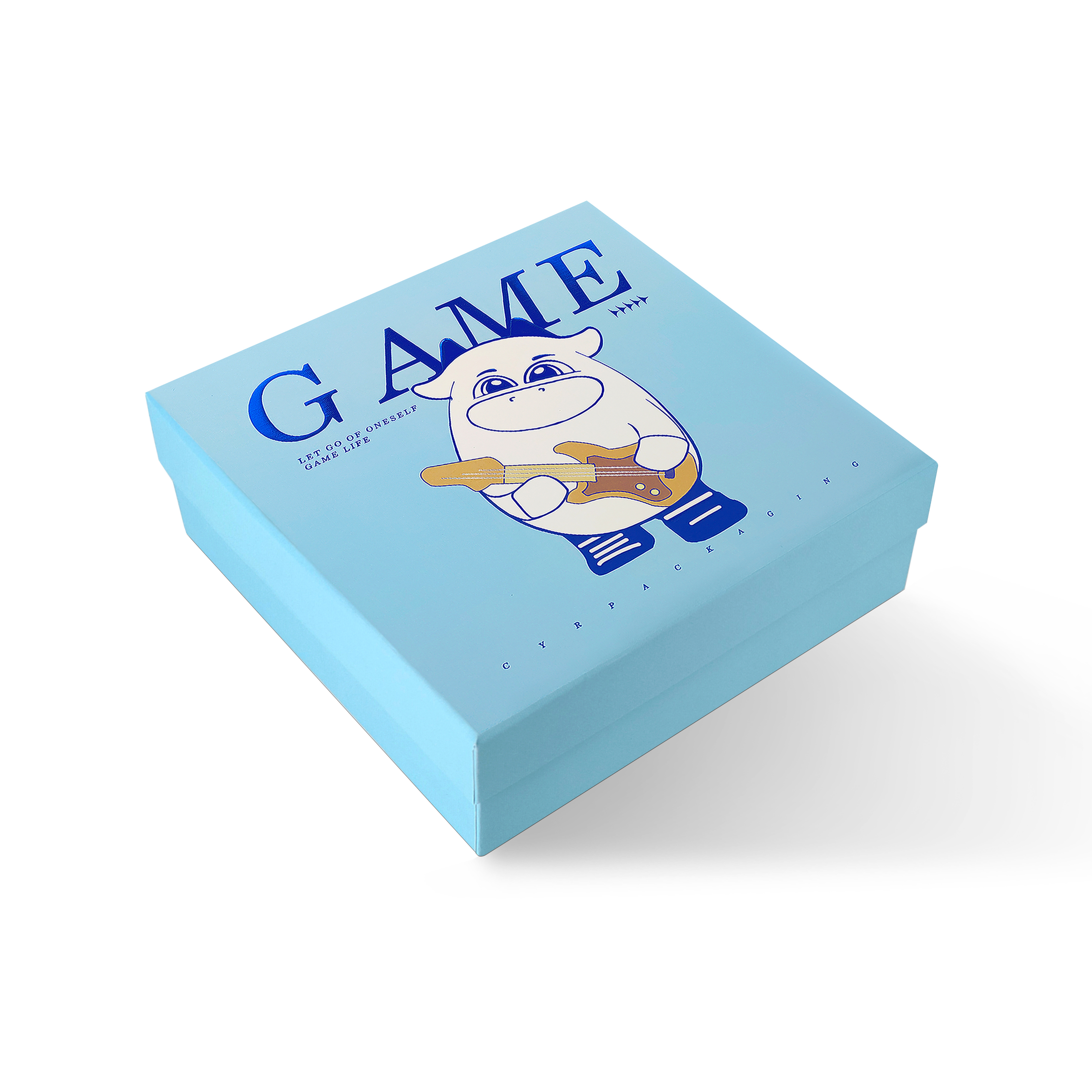 Personalised Paper Box With Lid For Gift