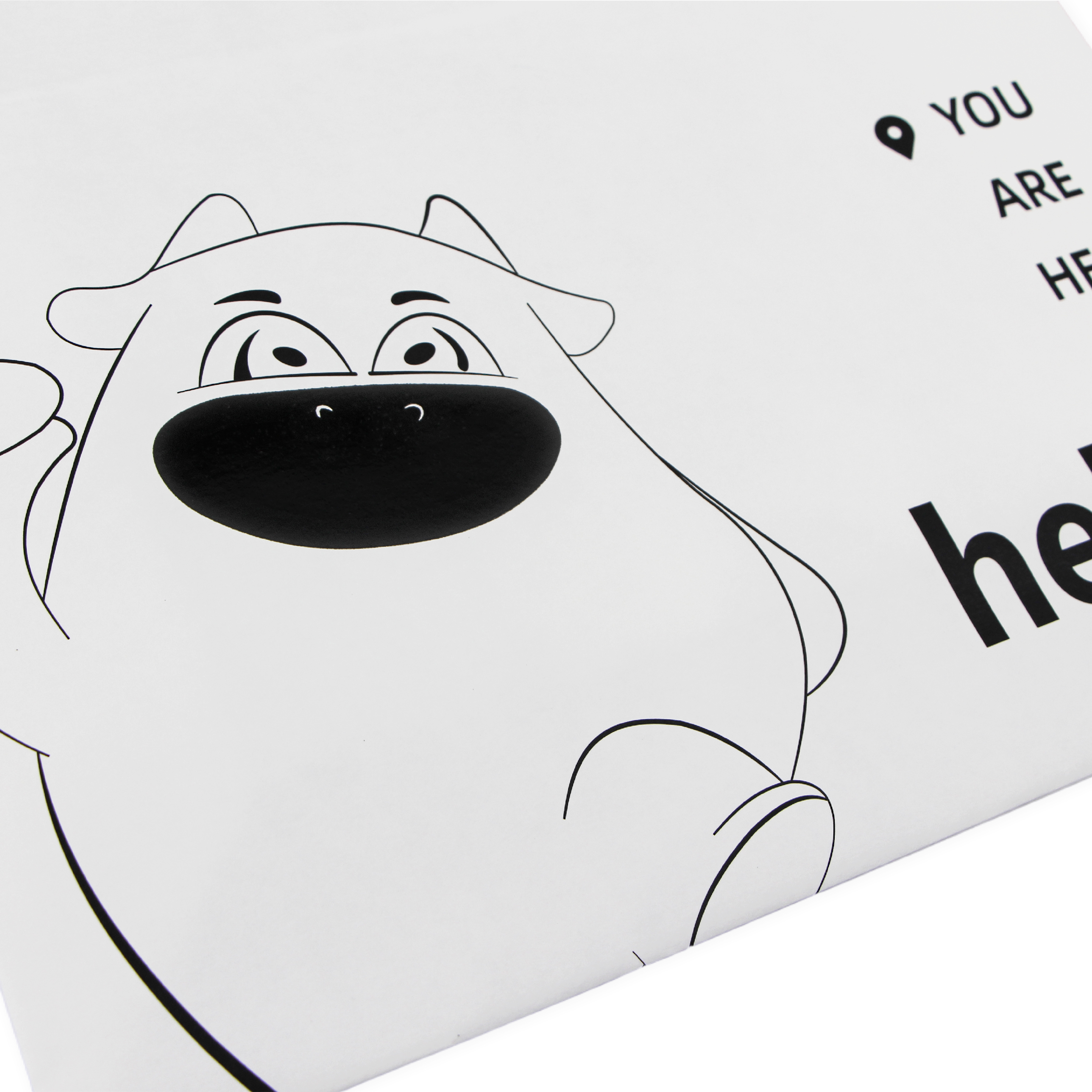 white paper carrier bags
