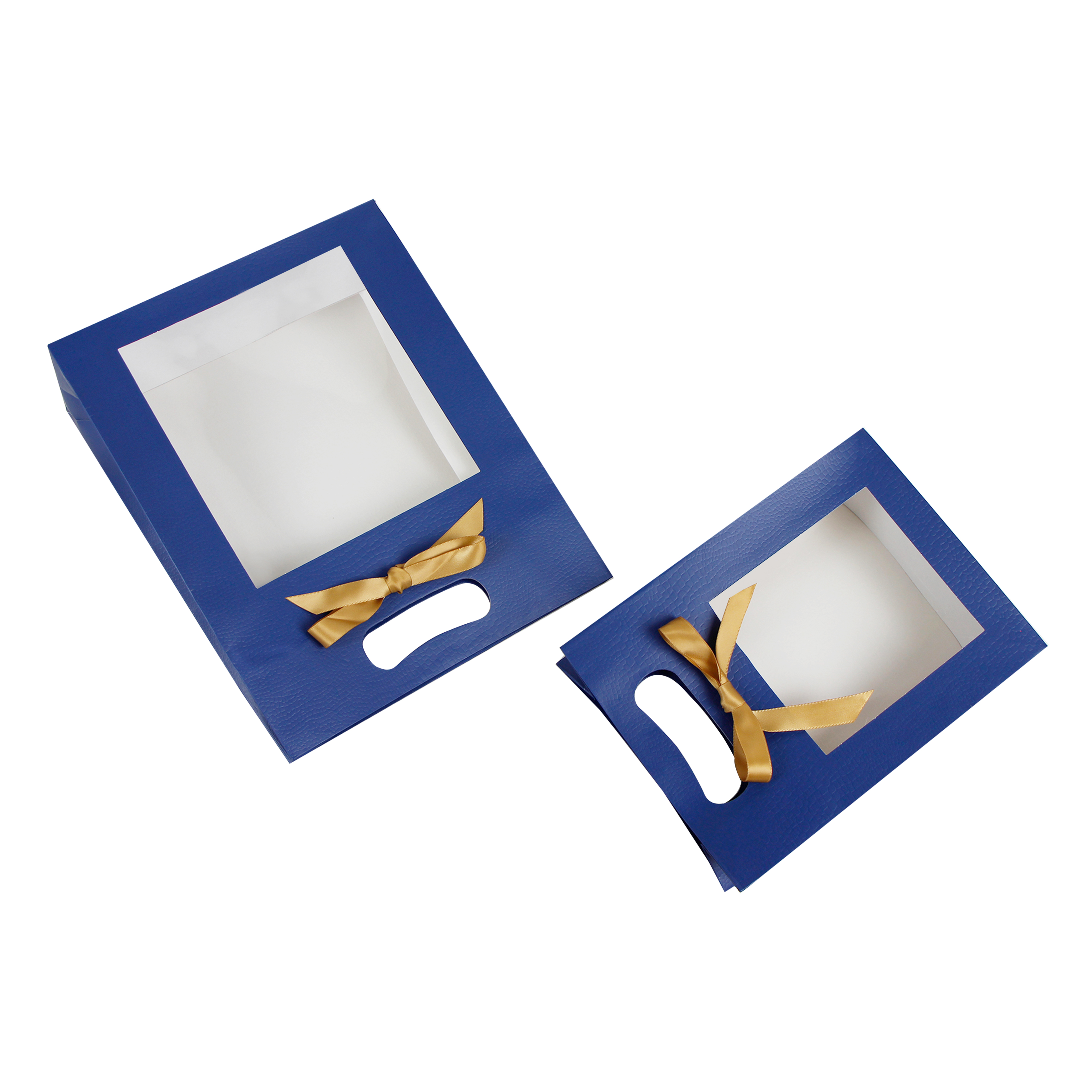 Colored Paper Bags With Diecut Handle