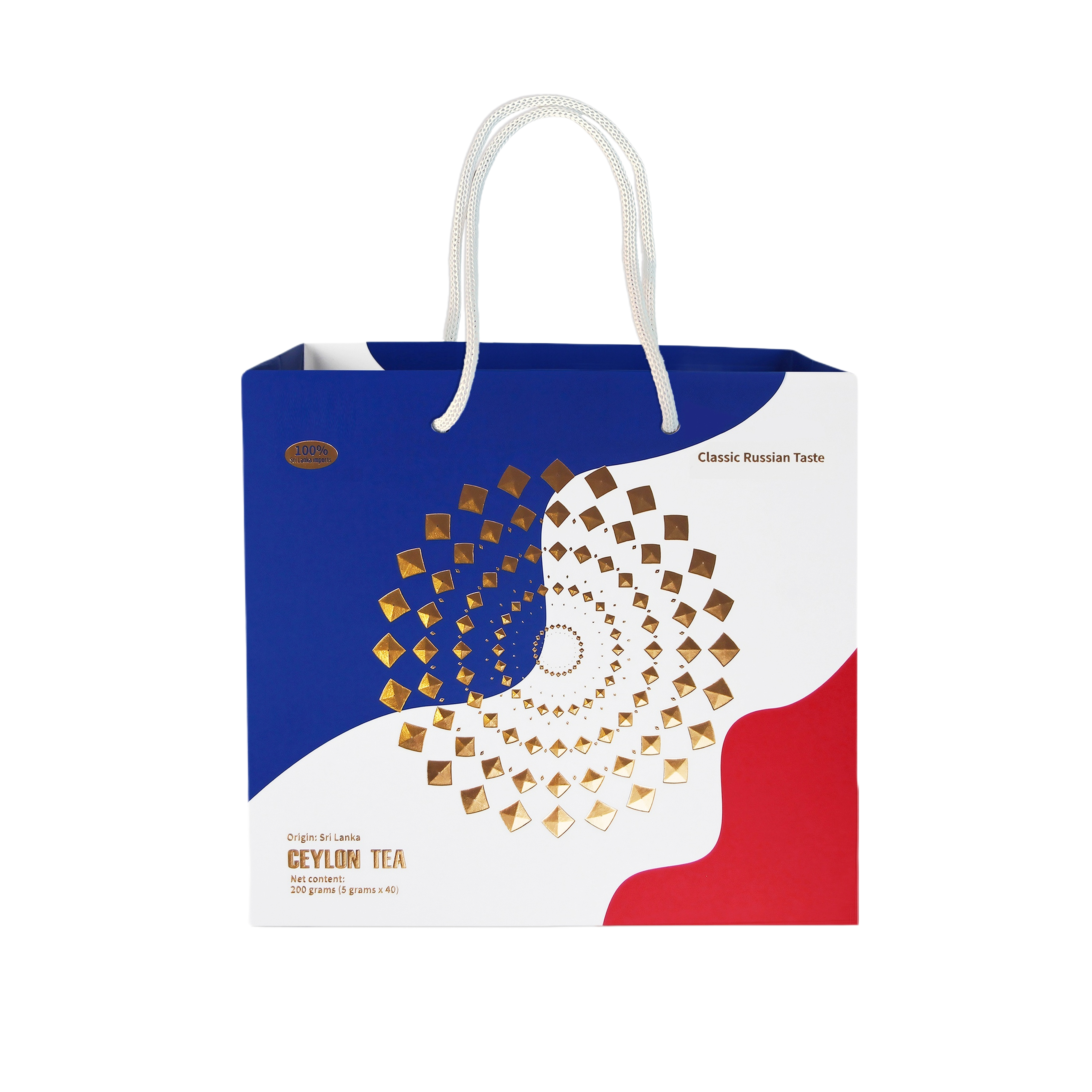 Luxury Tea Bag With Cotton Handle