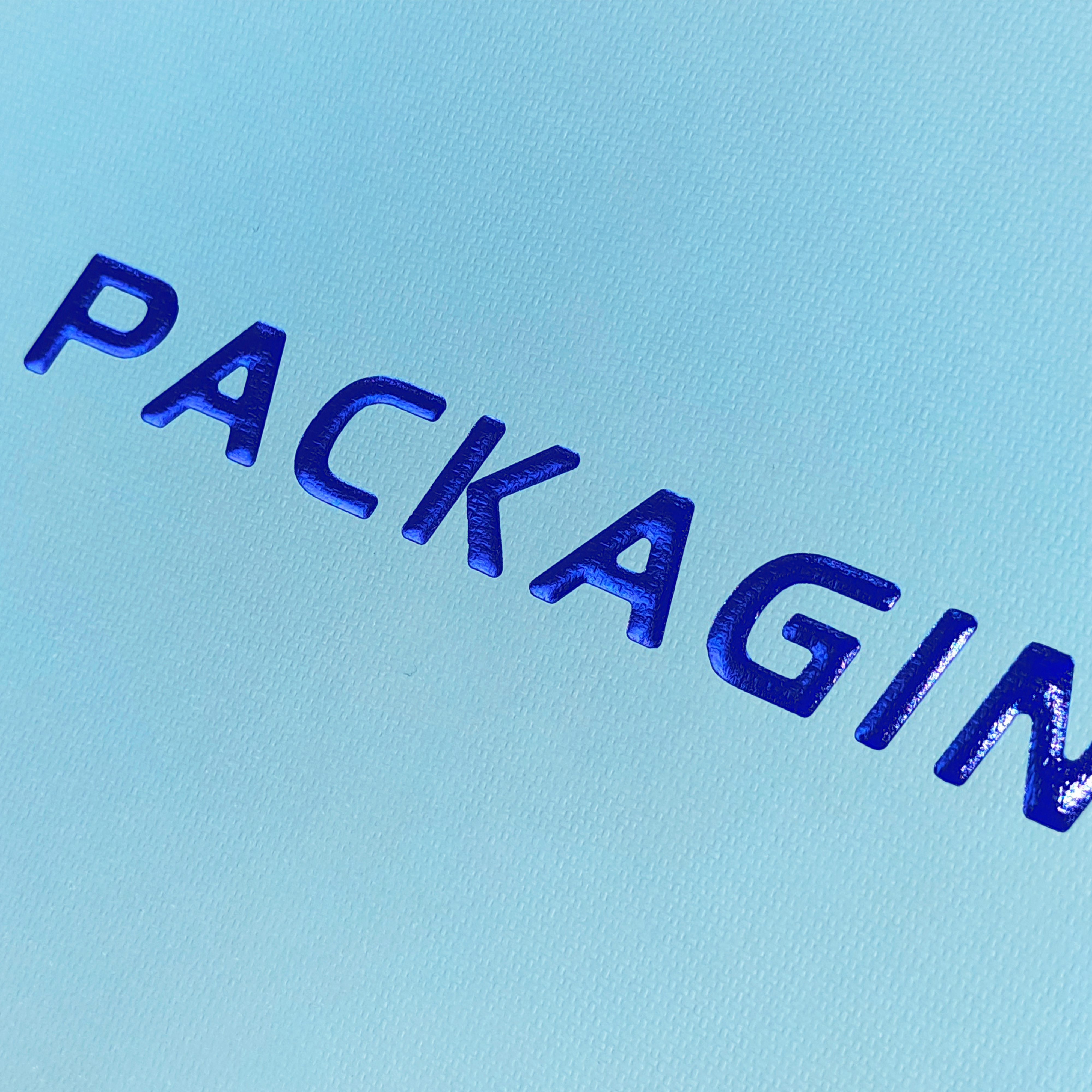 Blue Paper Pouch For Gift
