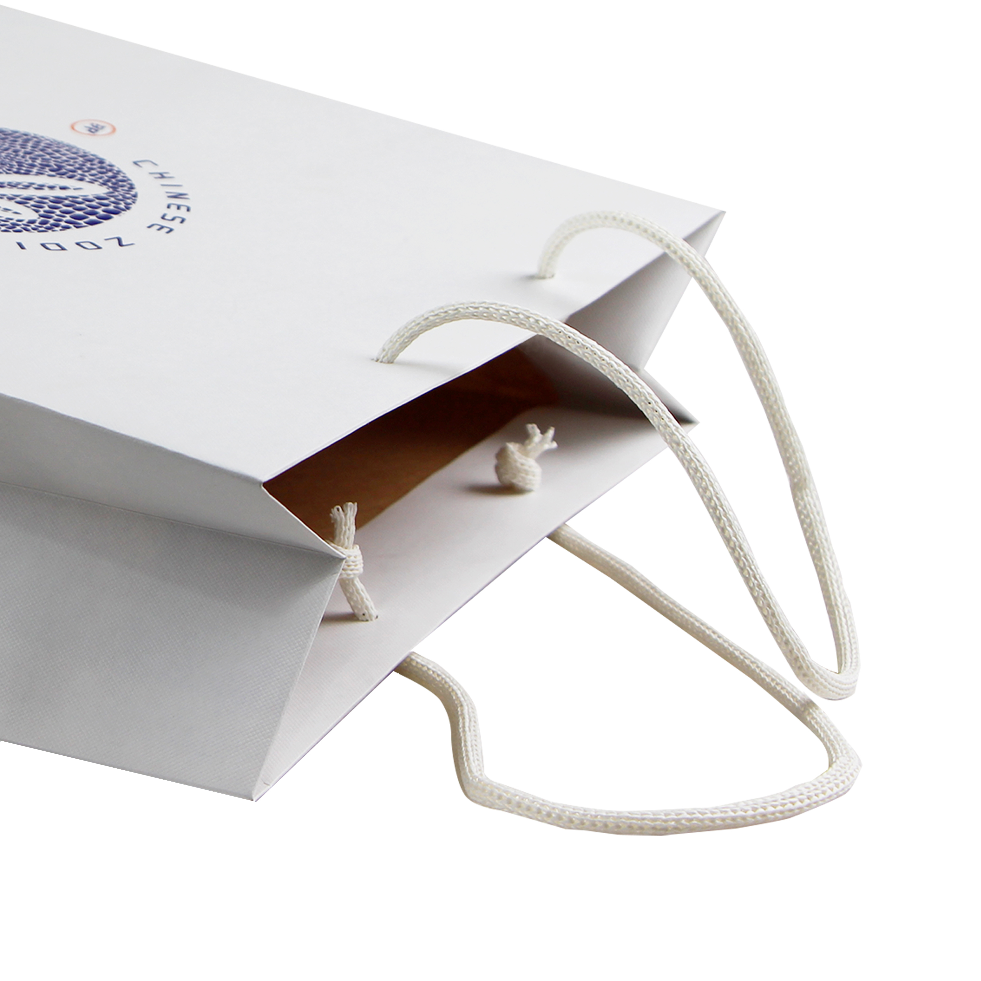 Brown Paper Gift Bag With Handle