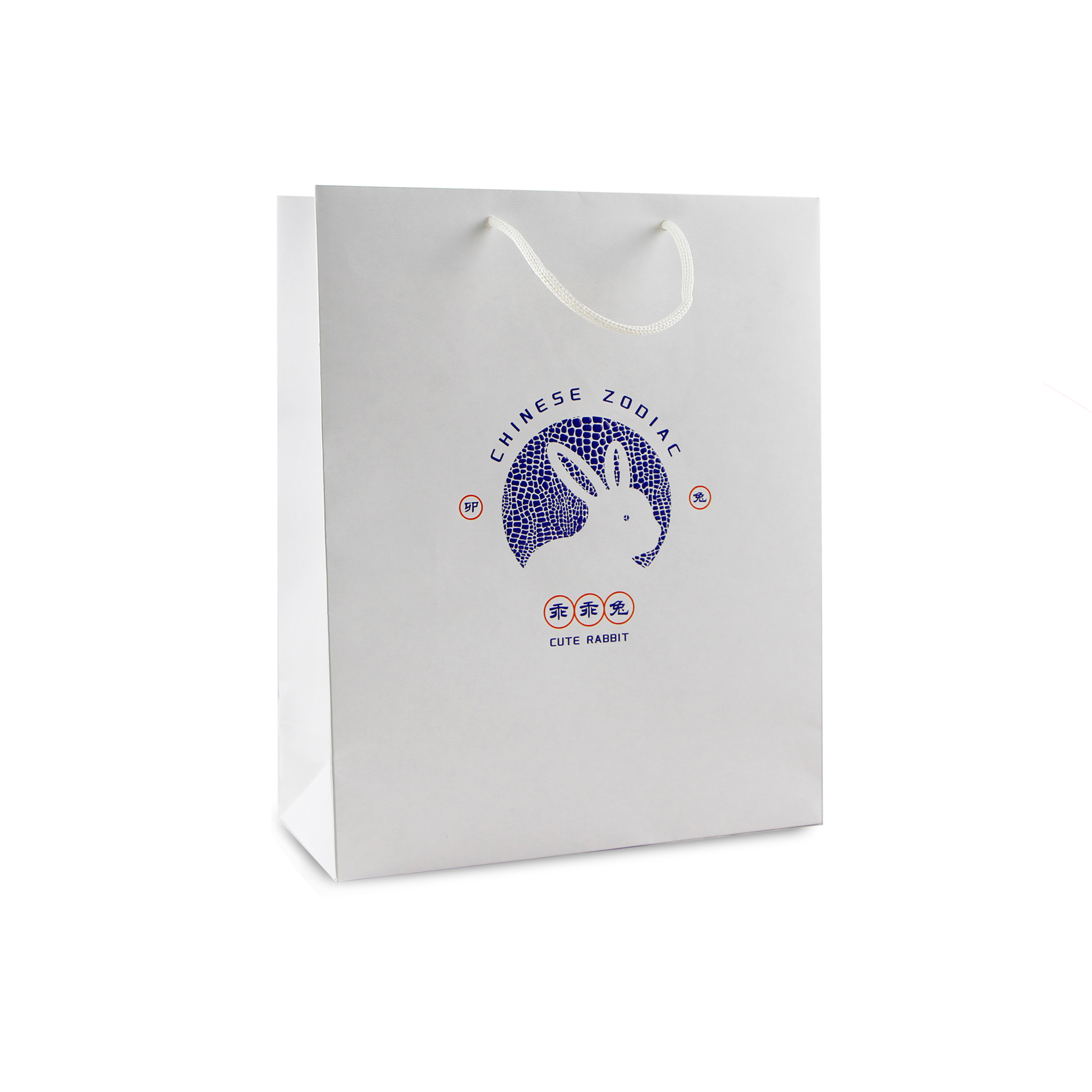 Brown Paper Gift Bag With Handle