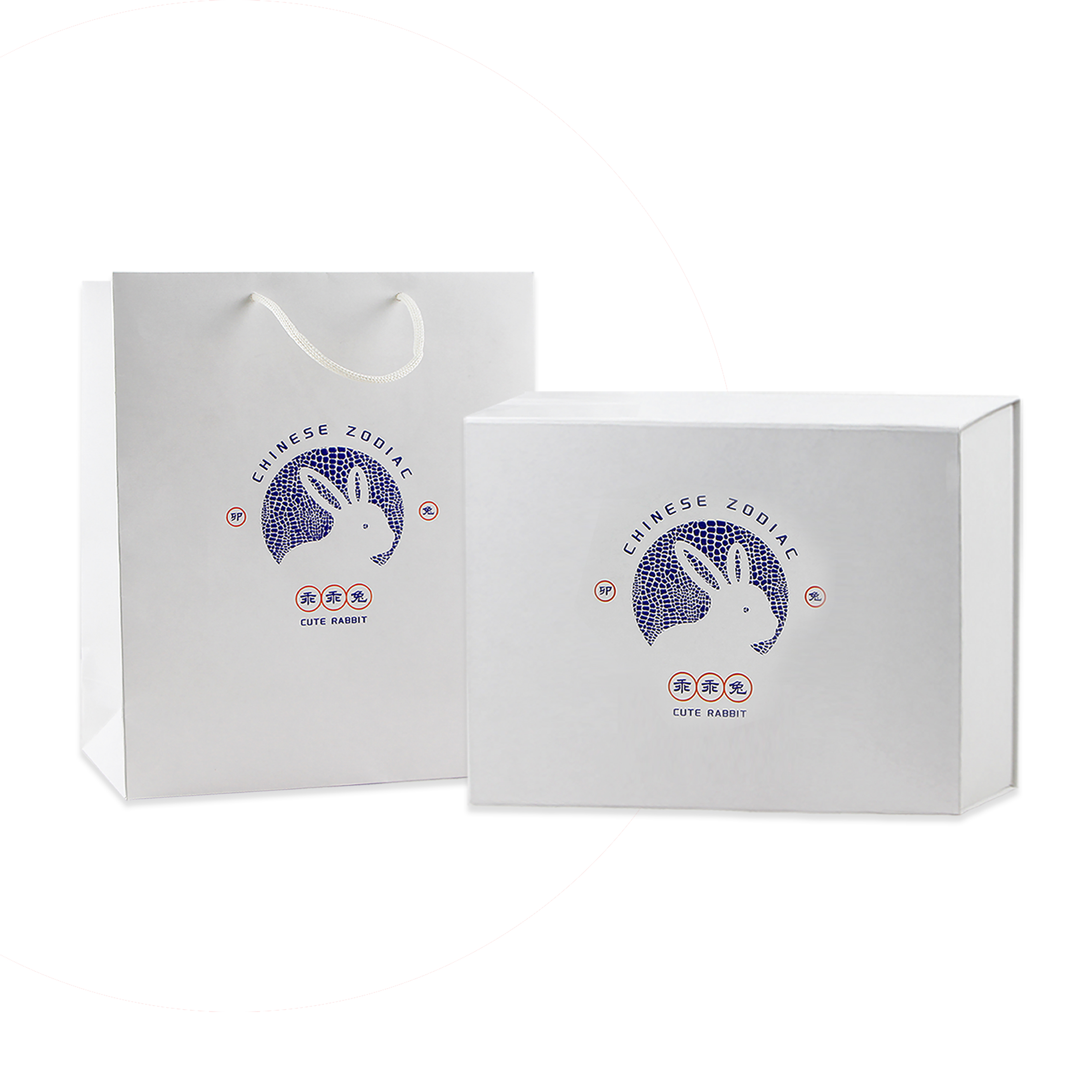 Brown Paper Gift Bag With Handle