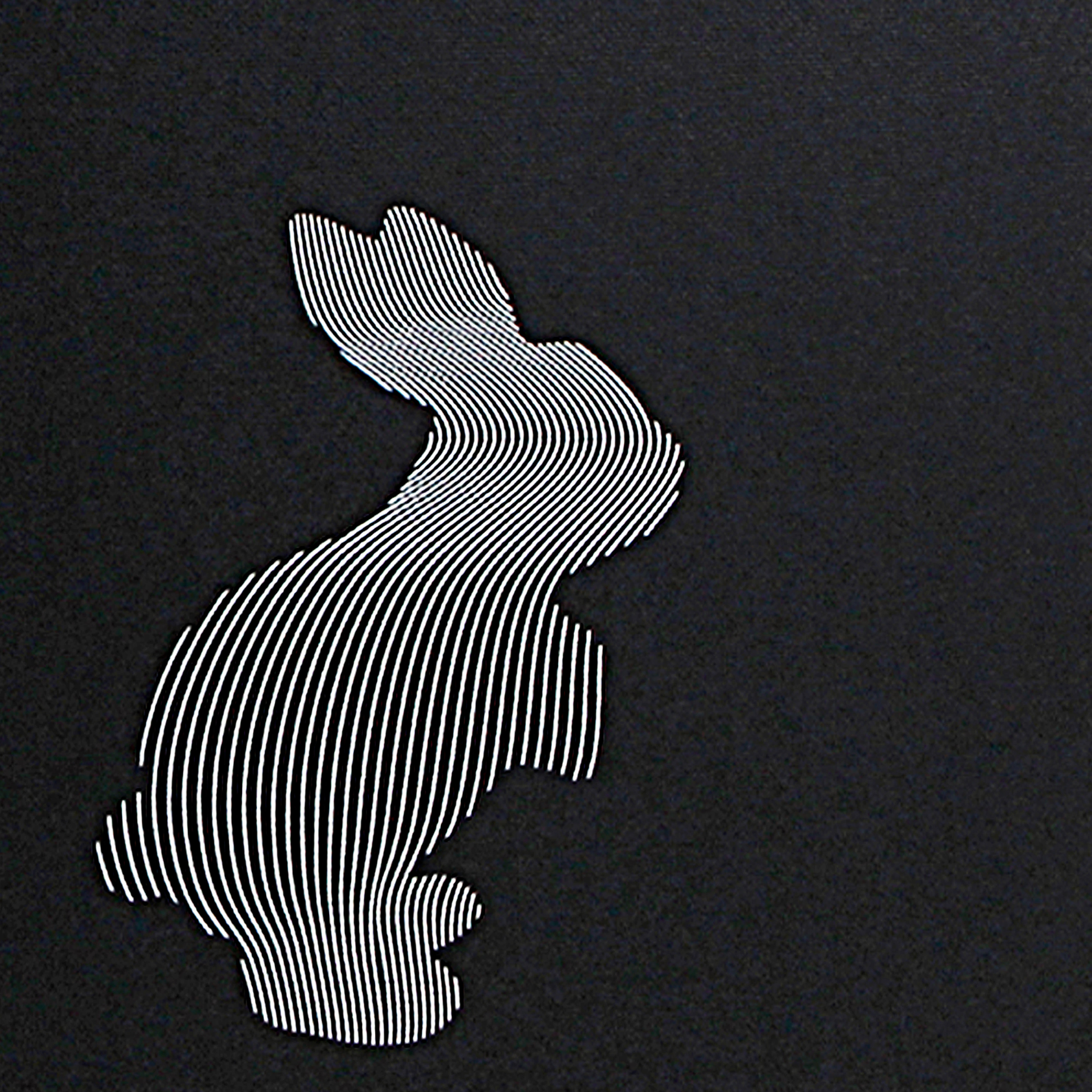 black paper carrier bags