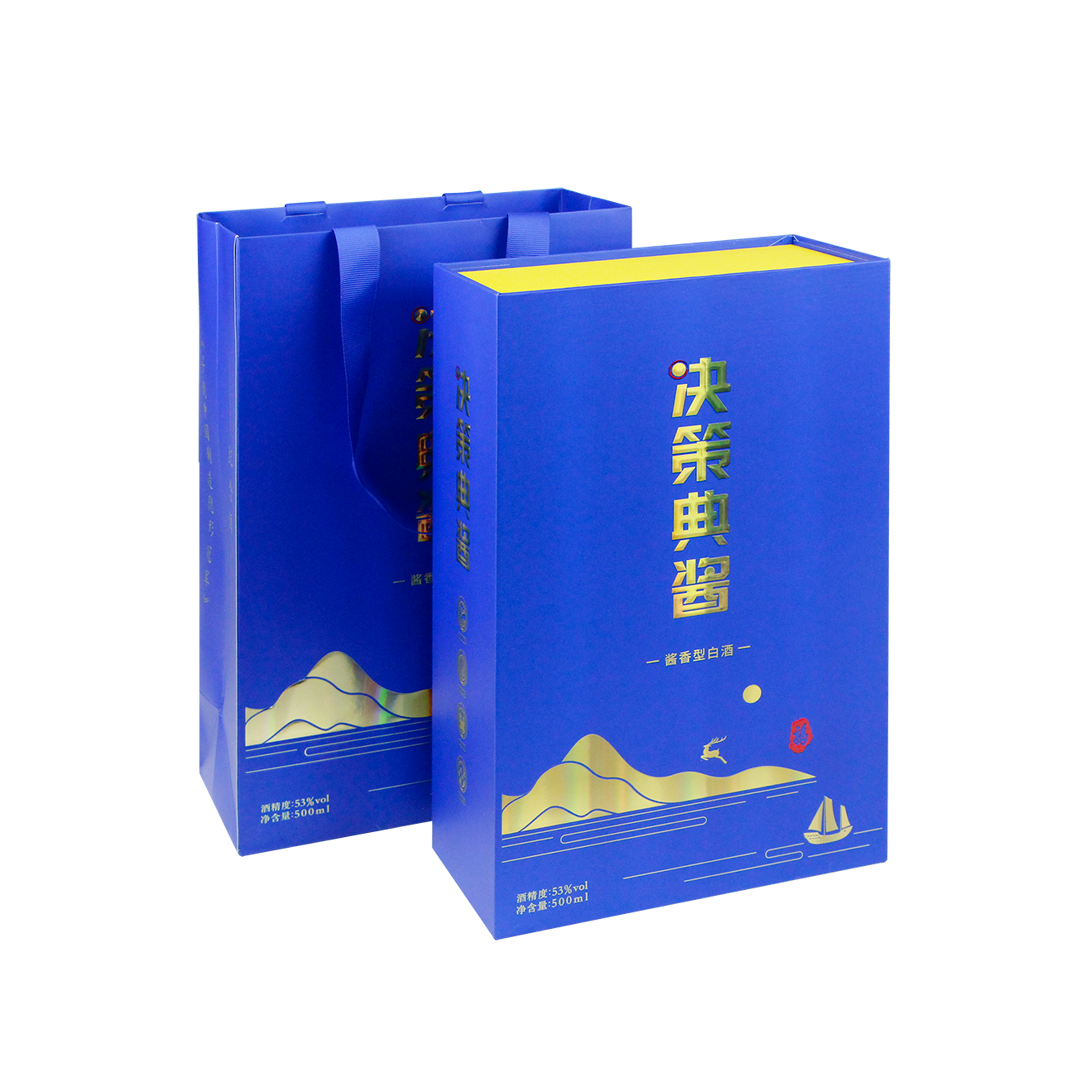 Wine Carrier Bags With Handle For Gift