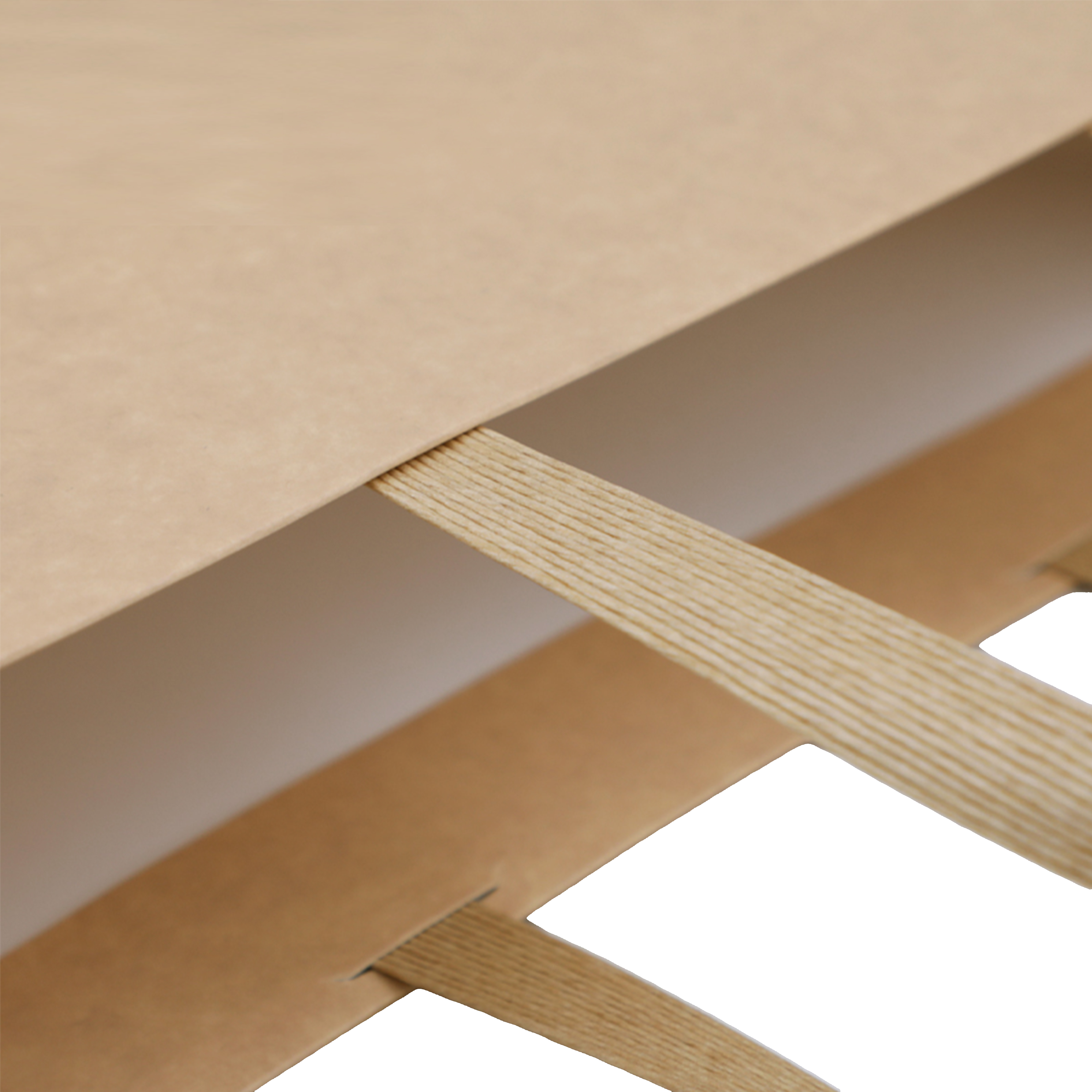 Brown Paper Tea Bag With Flat Paper Handle