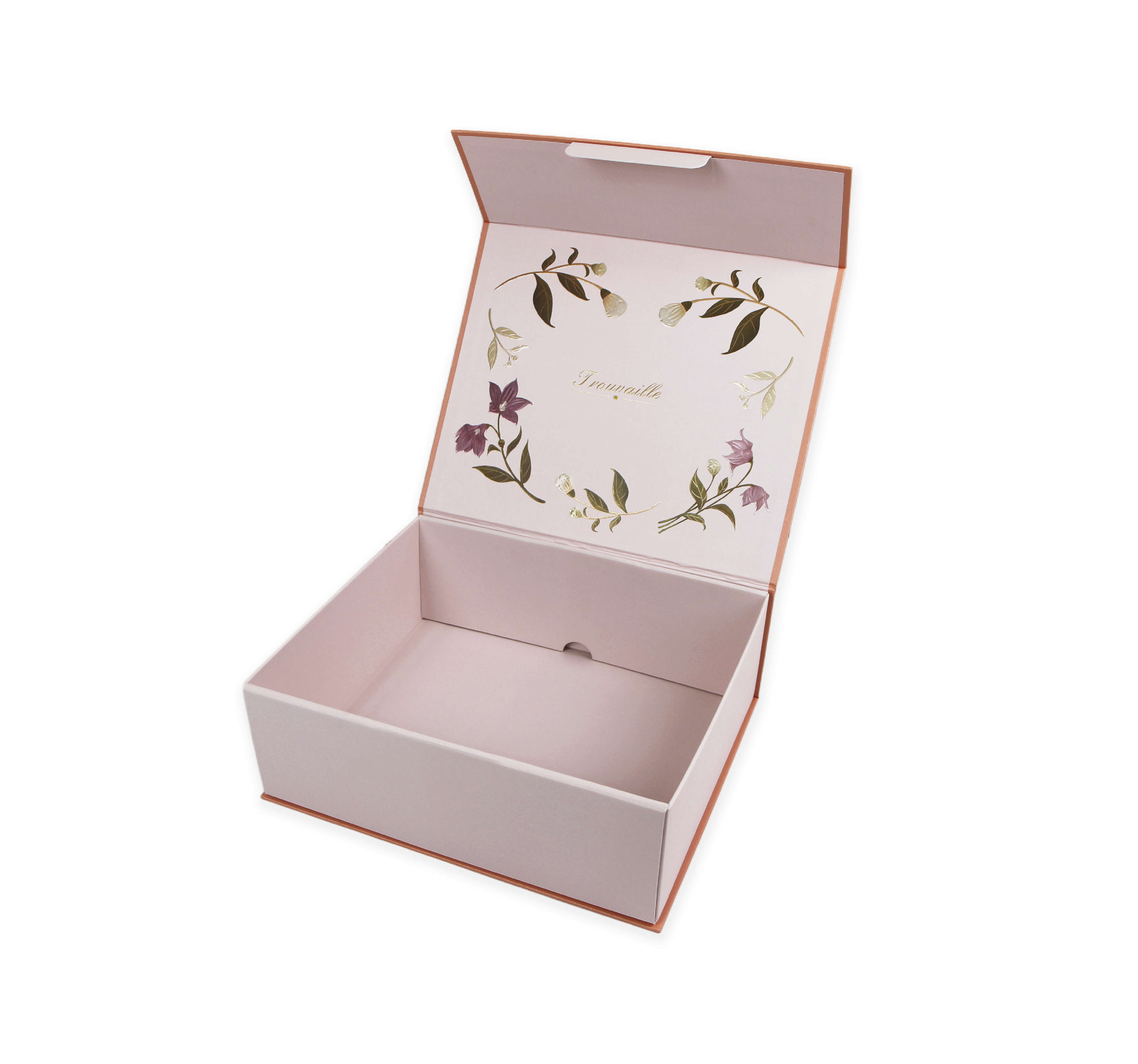 Foldable Luxury Pink Gift Paper Box