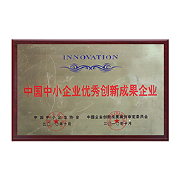 China's Outstanding Innovation Achievement Enterprise for Small and Medium Enterprises
