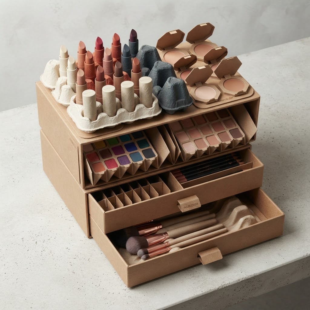 Opbergdoos voor cosmetica: speciaal ontworpen voor beautycollecties