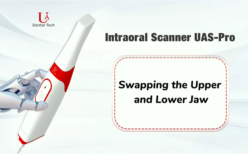 Trocando a mandíbula superior e inferior