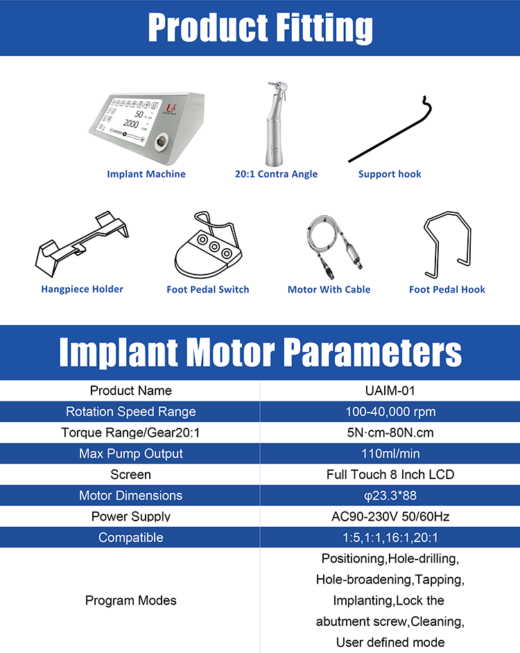 dental implant motor