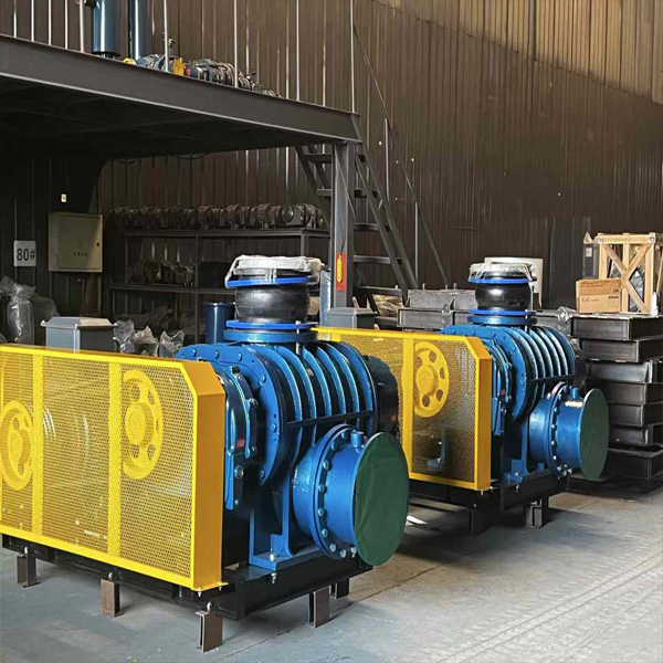 Two 350 Roots Blowers