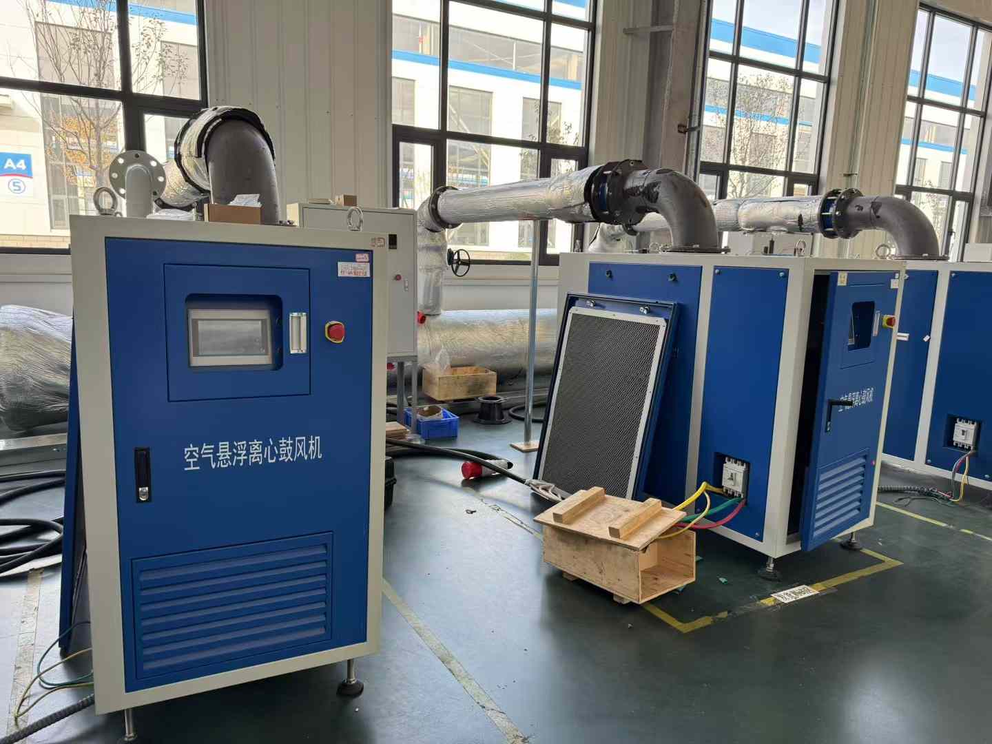 Stainless steel steam compressor