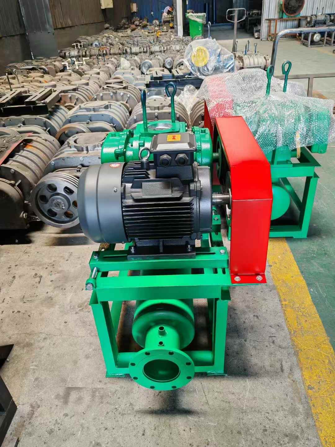 Stainless steel steam compressor
