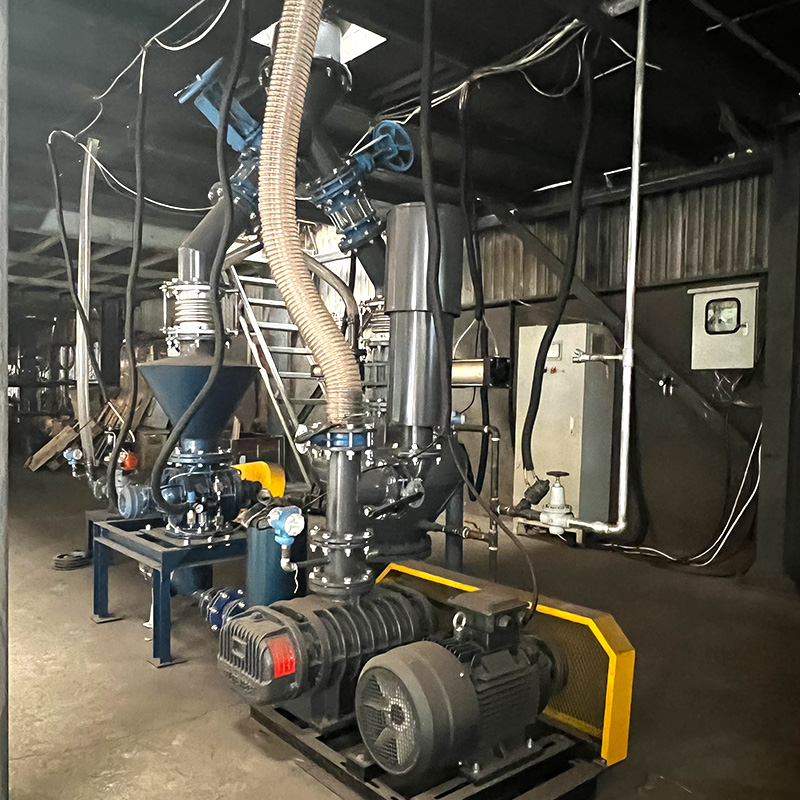 Jianyu Heavy Industry's pneumatic conveying equipment has been successfully applied to a large cement plant