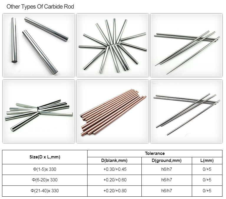 tungsten carbide bar