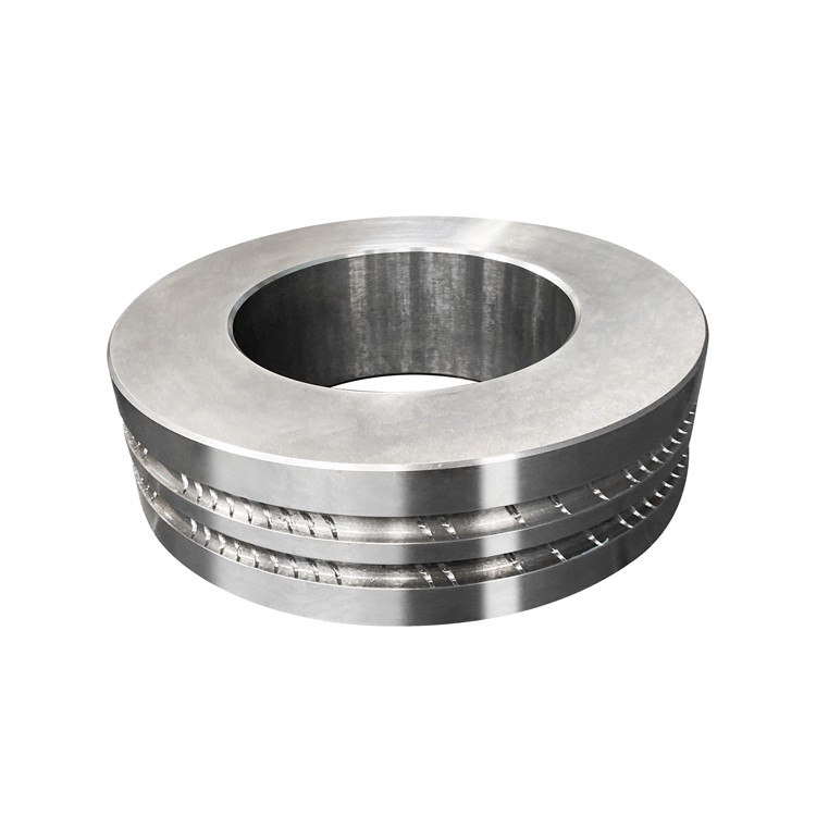 Wear resistant tungsten carbide roller ring