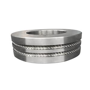 Wear resistant tungsten carbide roller ring
