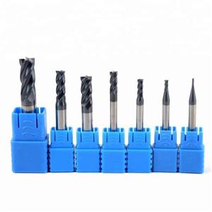 CNC Cutting Tools Brazed Carbide End Mill, solid carbide end mills