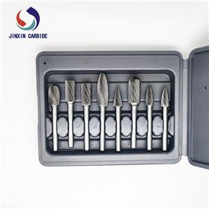 Wholesale Tungsten cemented Carbide Rotary Burrs 8pcs/set