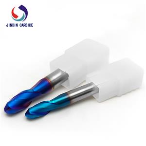 Factory supply HRC45/55/65 Solid Carbide Ball Nose End Mill cutting tool
