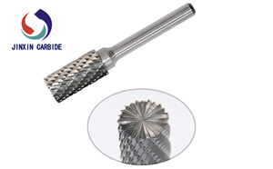 SB-5 Tungsten Carbide Burr Rotary File Cylinder Shape Double Cut with 1/4''Shank for Die Grinder Drill Bit