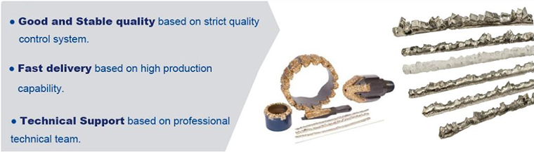 tungsten carbide composite brazing rod