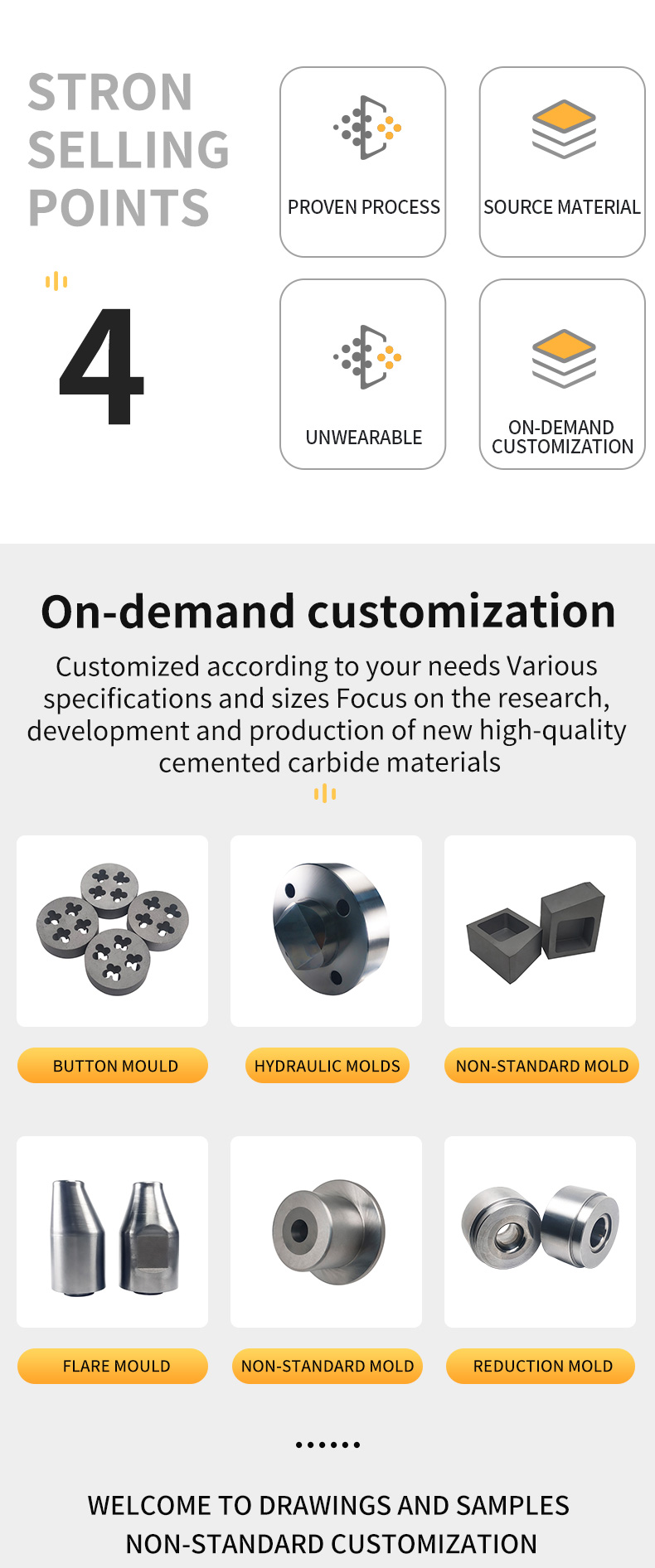 tungsten carbide mould