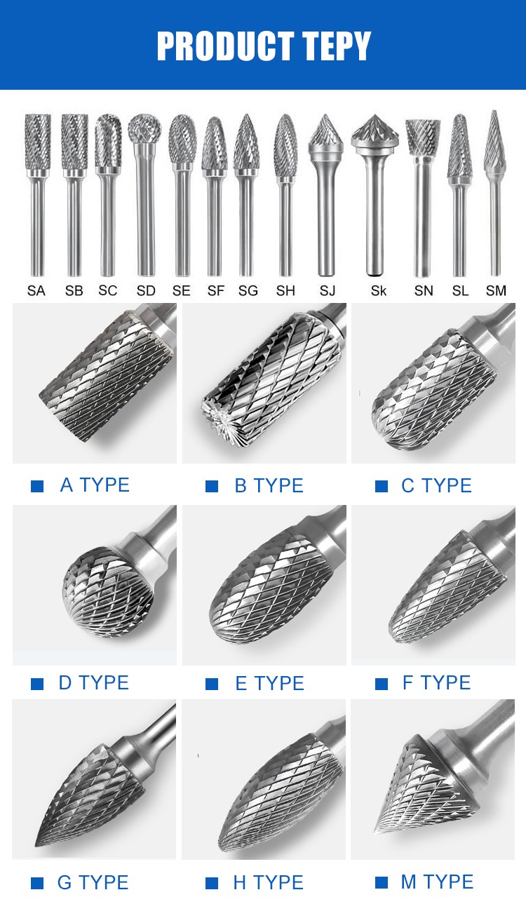 tungsten carbide rotary burr