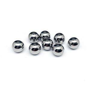 Tungsten carbide balls for valve balls and seats