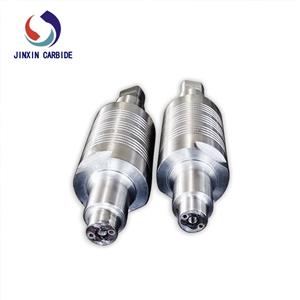 How does the tungsten carbide roll work?