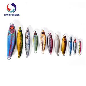 tungsten jig lure plate vertical fishing jig