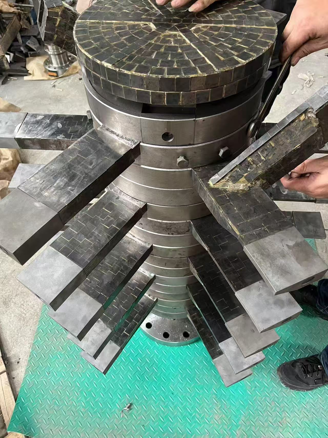 eirich intensive mixer Paddles