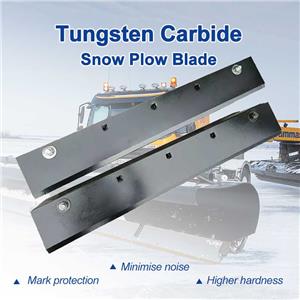 High Wear-Resistant Carbide Snow Plow Blades for Municipal Snow Clearing