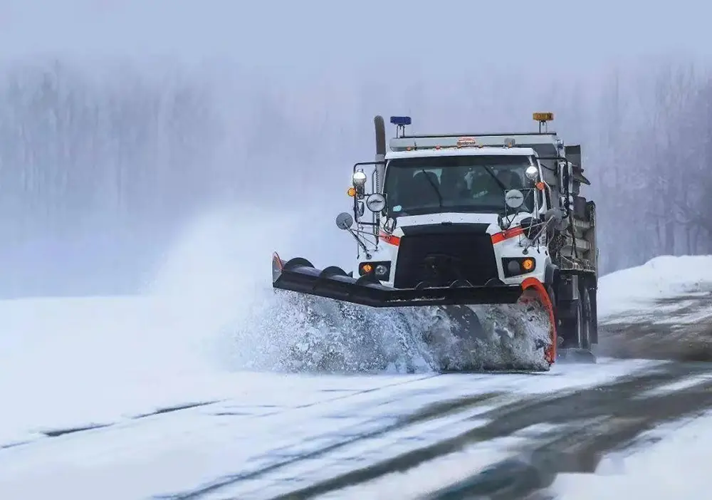 atv snow plow rubber cutting edge