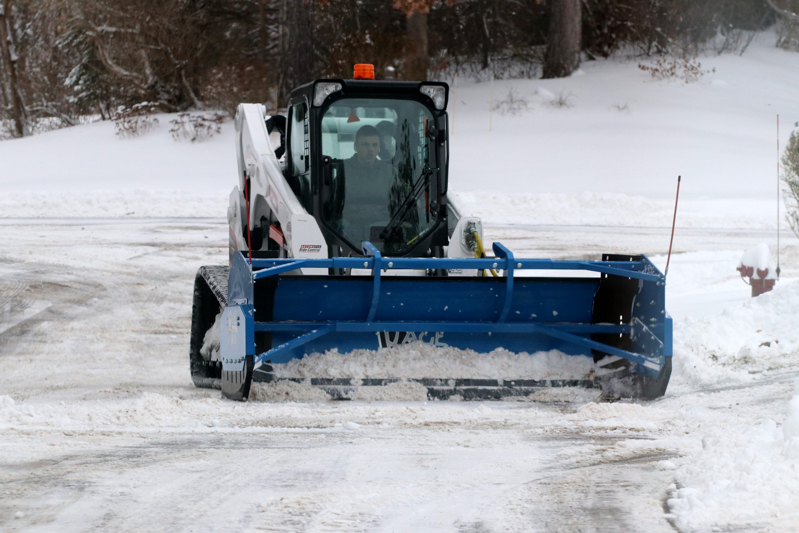 snow plough rubber blade