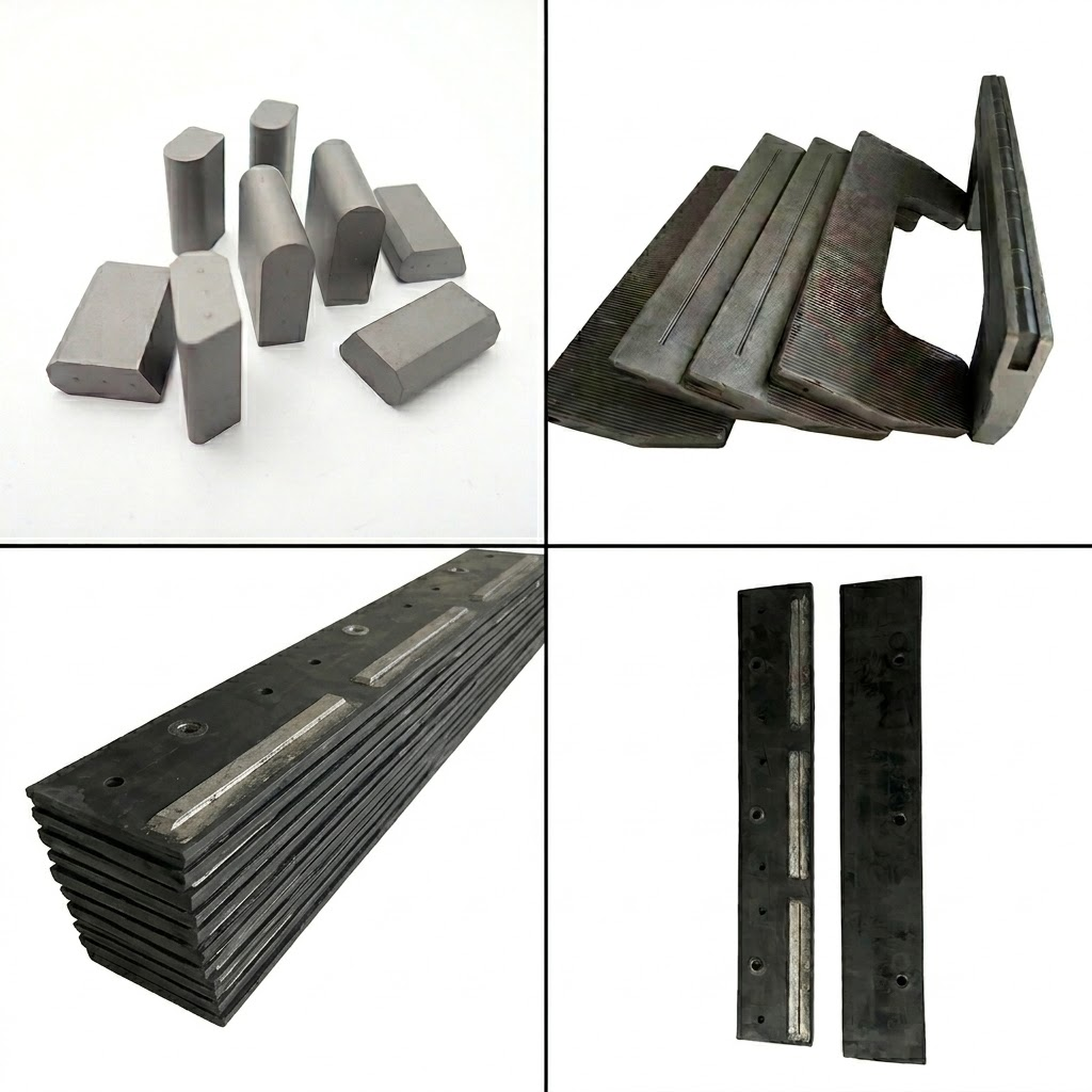 carbide ice cutting edge
