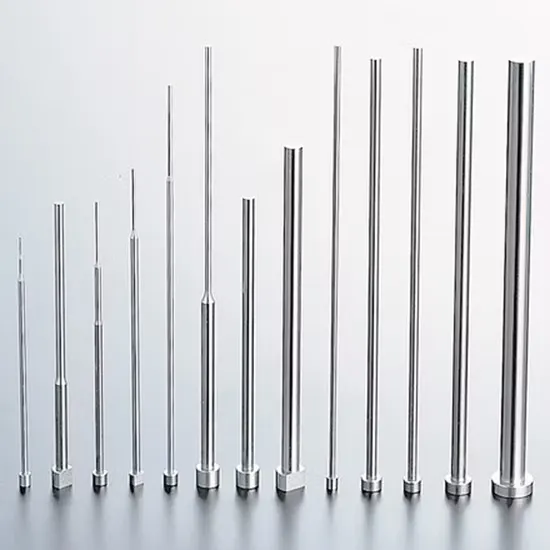 High Precision Tungsten Carbide Ejector Pins Wear Resistant Carbide Mold Pins