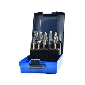 Professional Tungsten Carbide Rotary Burr Set - Double Cut Die Grinder Bits for Metalworking, Wood Carving, and Welding