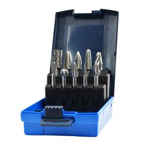 Professional Tungsten Carbide Rotary Burr Set - Double Cut Die Grinder Bits for Metalworking, Wood Carving, and Welding