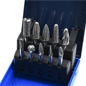 Professional Tungsten Carbide Rotary Burr Set - Double Cut Die Grinder Bits for Metalworking, Wood Carving, and Welding